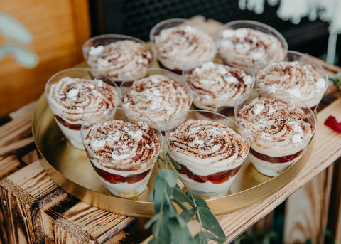 Deserek w pucharku - Boho (8szt.)